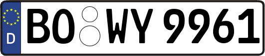 BO-WY9961