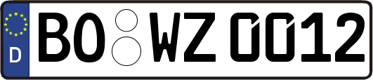 BO-WZ0012