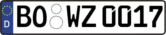 BO-WZ0017