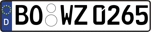 BO-WZ0265
