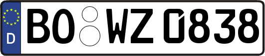 BO-WZ0838