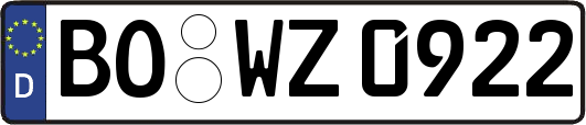BO-WZ0922