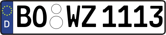 BO-WZ1113