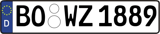 BO-WZ1889
