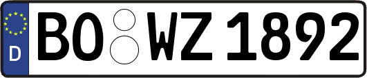 BO-WZ1892