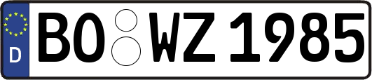 BO-WZ1985
