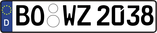BO-WZ2038