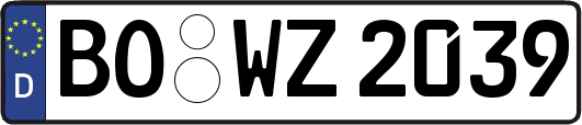 BO-WZ2039