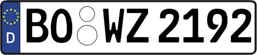 BO-WZ2192