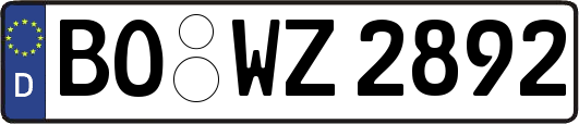 BO-WZ2892