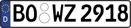 BO-WZ2918