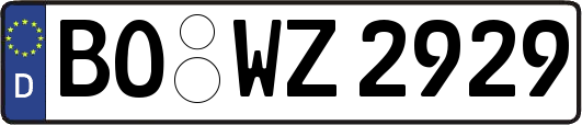 BO-WZ2929