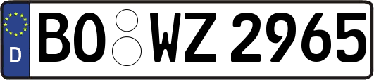 BO-WZ2965