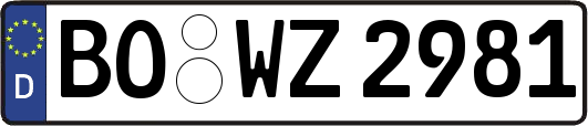 BO-WZ2981