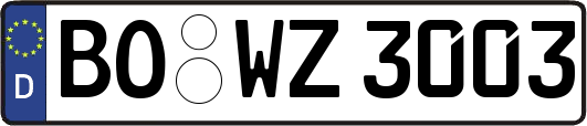 BO-WZ3003