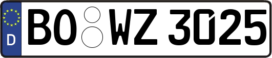 BO-WZ3025