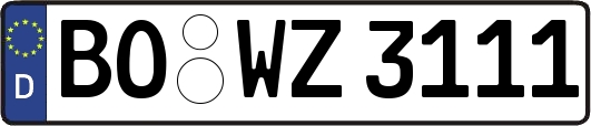 BO-WZ3111