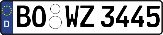 BO-WZ3445