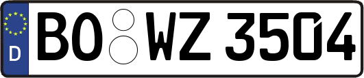 BO-WZ3504