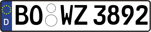 BO-WZ3892
