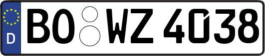 BO-WZ4038