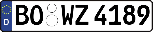 BO-WZ4189