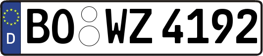 BO-WZ4192
