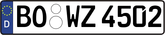 BO-WZ4502