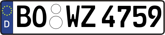 BO-WZ4759
