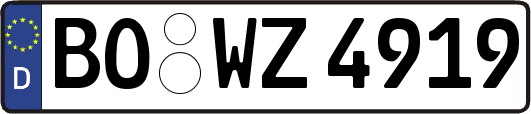 BO-WZ4919