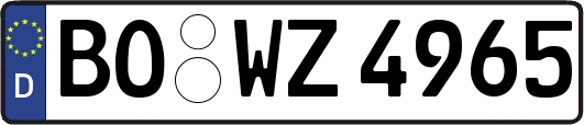 BO-WZ4965