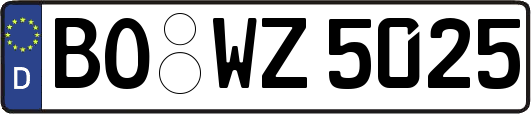 BO-WZ5025