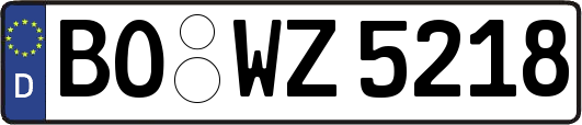BO-WZ5218