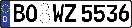 BO-WZ5536