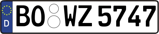BO-WZ5747