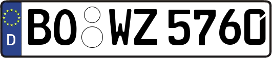 BO-WZ5760