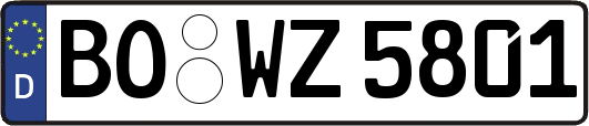 BO-WZ5801