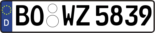 BO-WZ5839