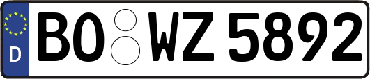 BO-WZ5892