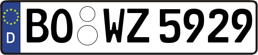 BO-WZ5929