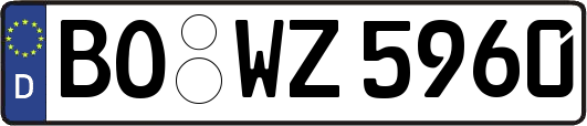 BO-WZ5960