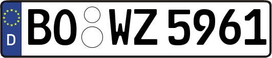 BO-WZ5961