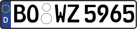BO-WZ5965
