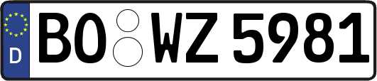 BO-WZ5981