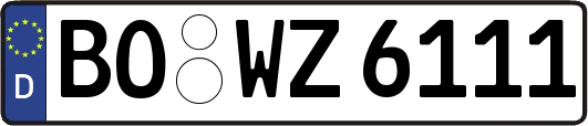 BO-WZ6111