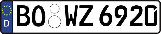 BO-WZ6920