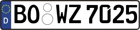 BO-WZ7025
