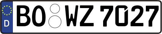 BO-WZ7027