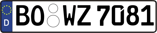 BO-WZ7081
