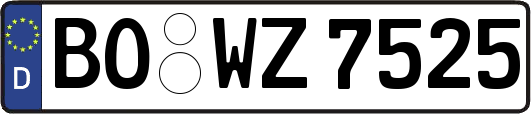 BO-WZ7525